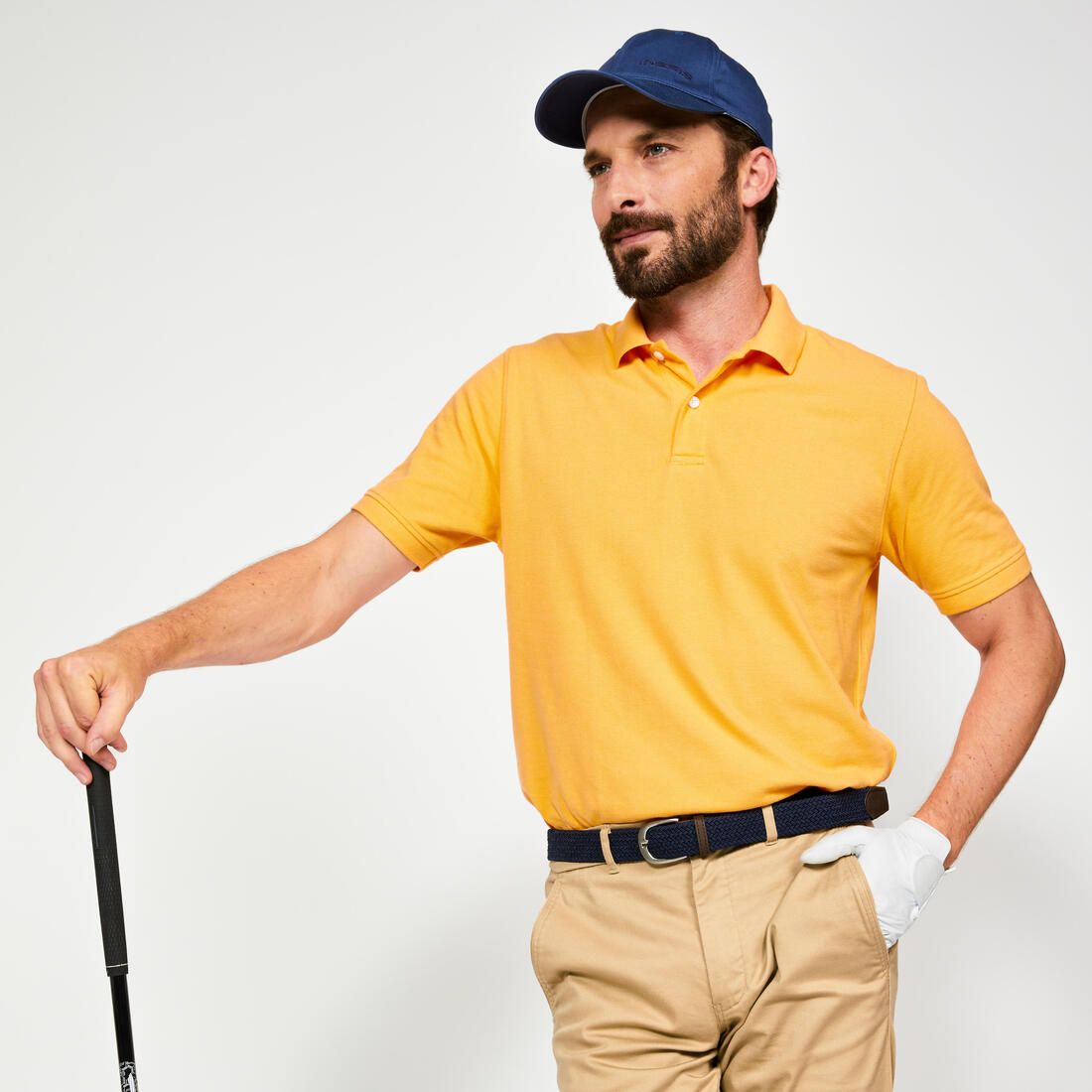 Polo de golf en coton manches courtes Homme - MW500