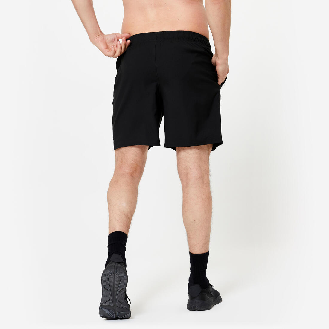 Short de cross training performance respirant poches zippés homme