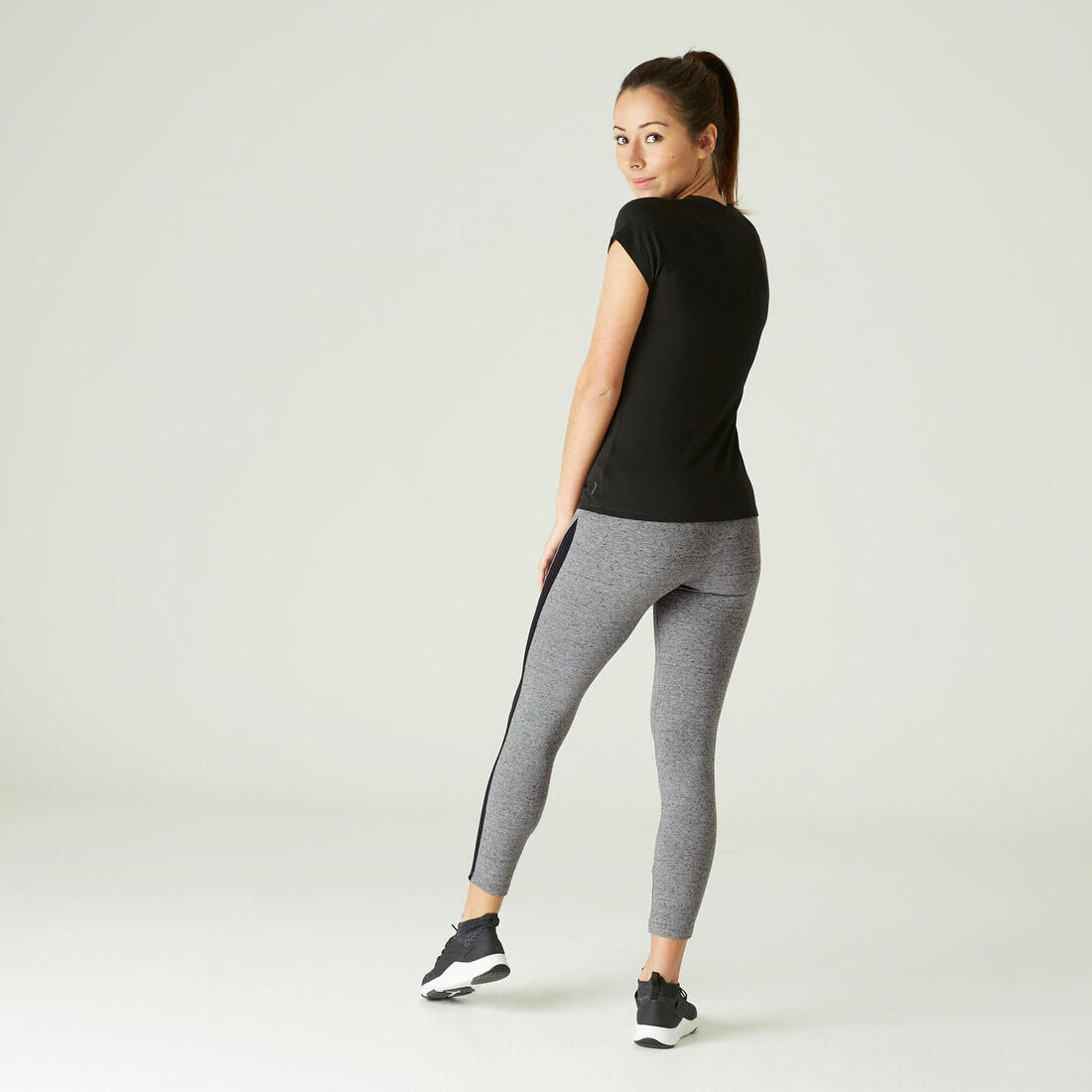 Legging 7/8 Fitness Femme Slim