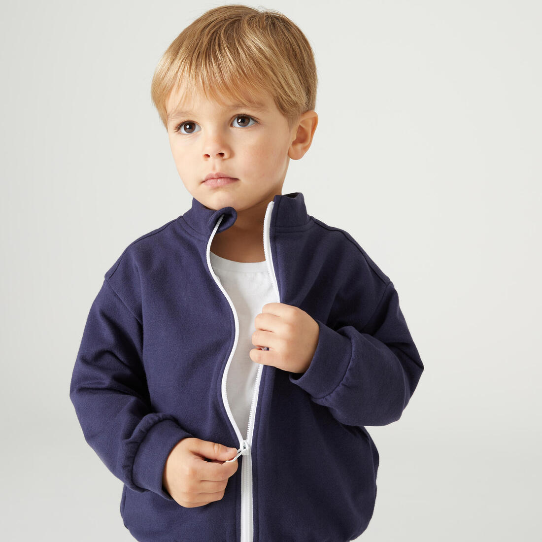 Survêtement regular chaud enfant - Basique Gris