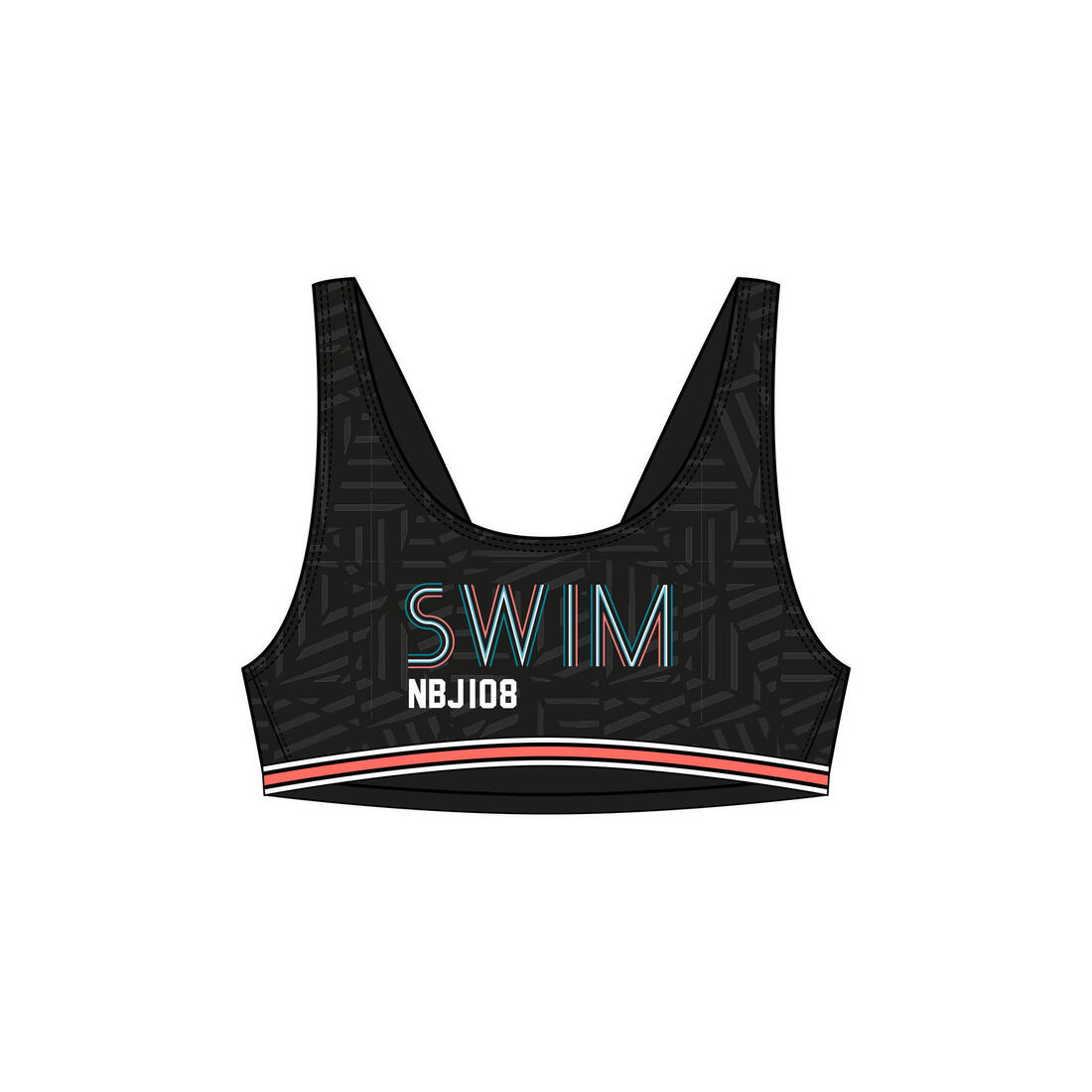 Haut de maillot de bain de natation vega joly