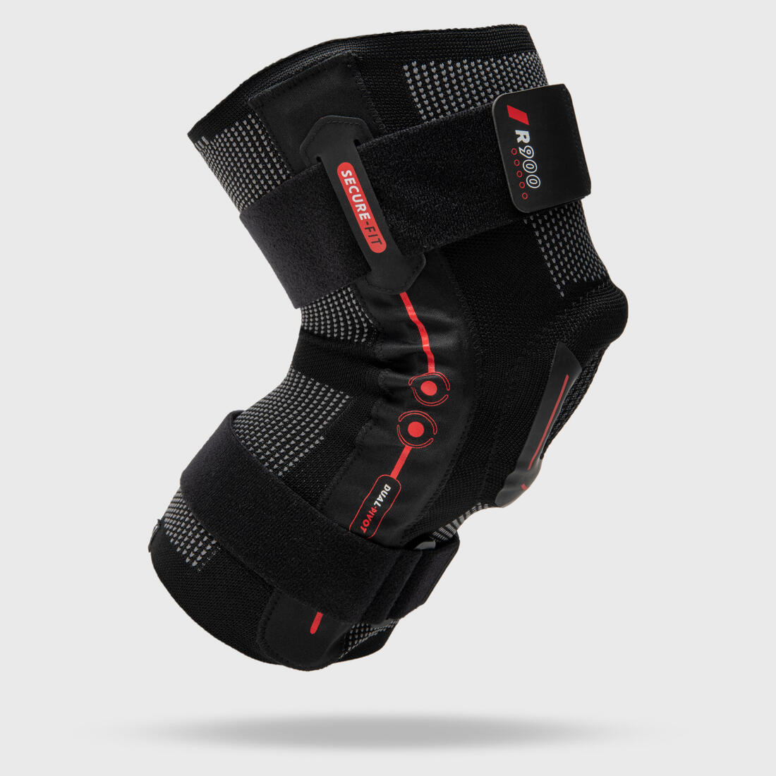 Genouillère de maintien ligamentaire gauche/droite Adulte- Genouillère R900 noir