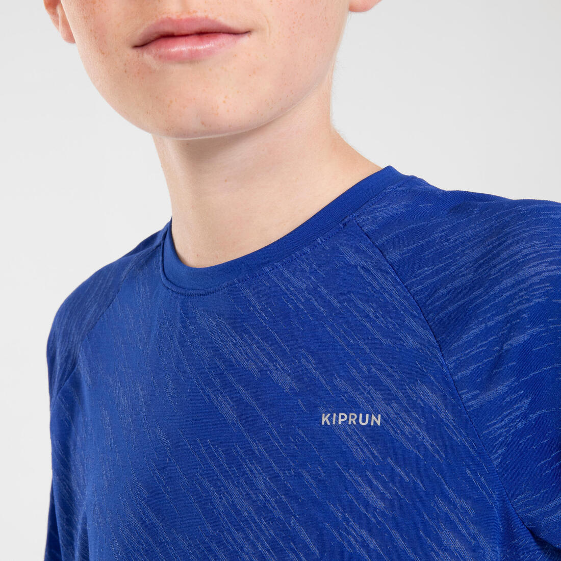 T-Shirt running sans couture Enfant - KIPRUN CARE