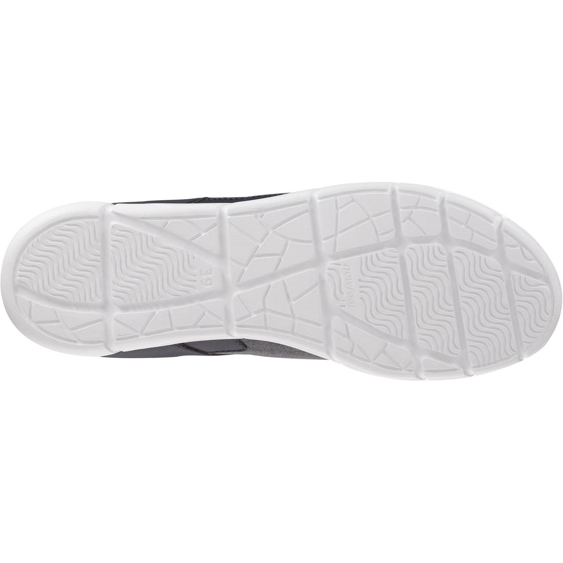 Chaussures marche urbaine femme Soft 540 blanc moucheté