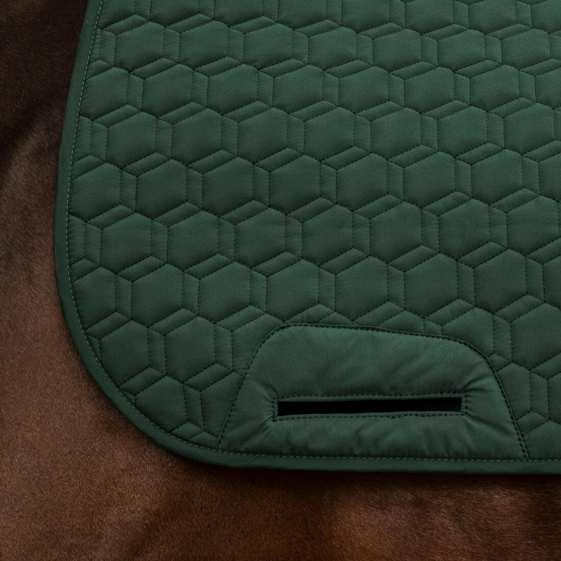 Tapis de selle équitation réversible Cheval et Poney - 500