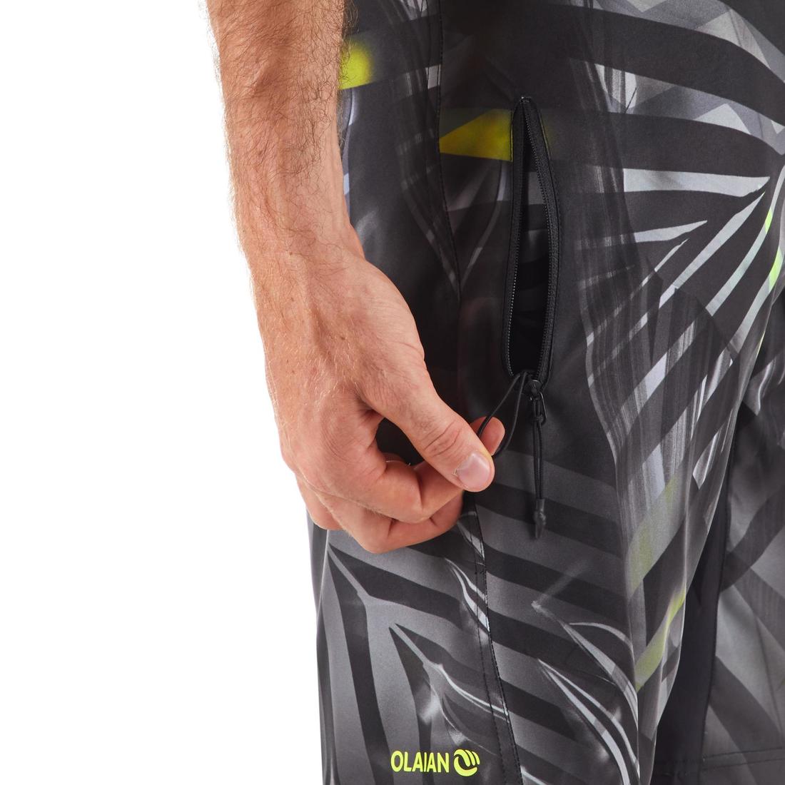 Surf boardshort standard 500 Risca Black