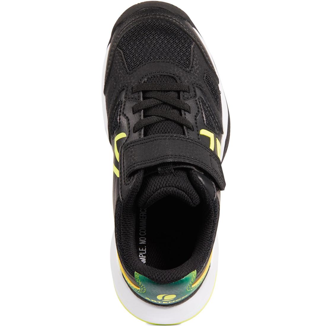 CHAUSSURES ENFANT TENNIS ARTENGO TS560 KD BLACK YELLOW