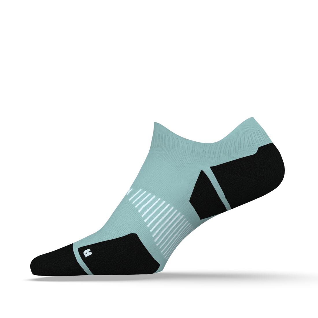 CHAUSSETTES DE RUNNING RUN900 FINES INVISIBLES NOIRES