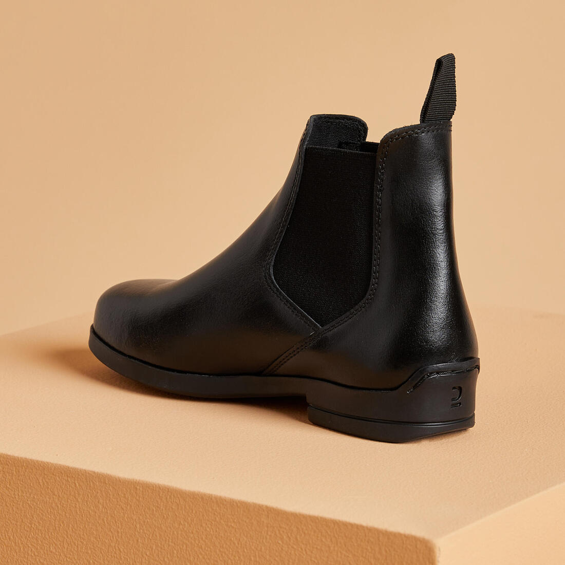 Boots équitation Enfant - 500 noire