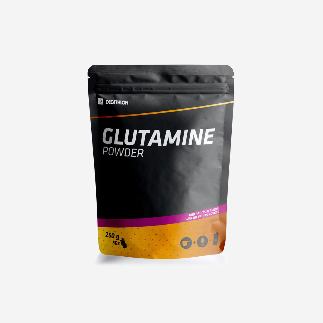 GLUTAMINE FRUITS ROUGES EN POUDRE 250g