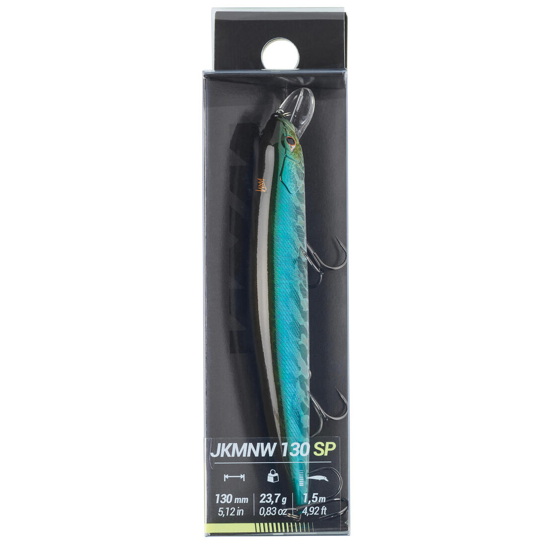 POISSON NAGEUR JERKBAIT MINNOW WXM JKMNW 130 SP FIRETIGER