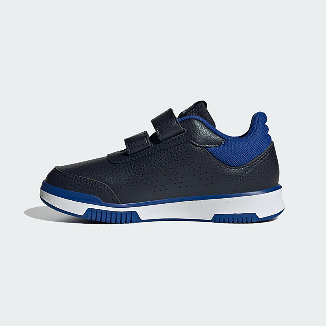 Baskets à scratch enfant - ADIDAS TENSAUR noir/bleu