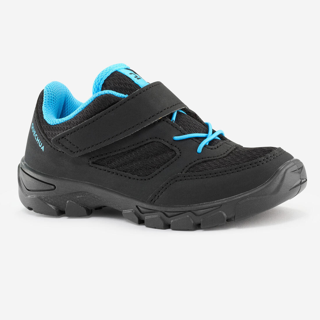 Chaussures de randonnée enfant avec scratch -  NH100 bleu - 24 à 34