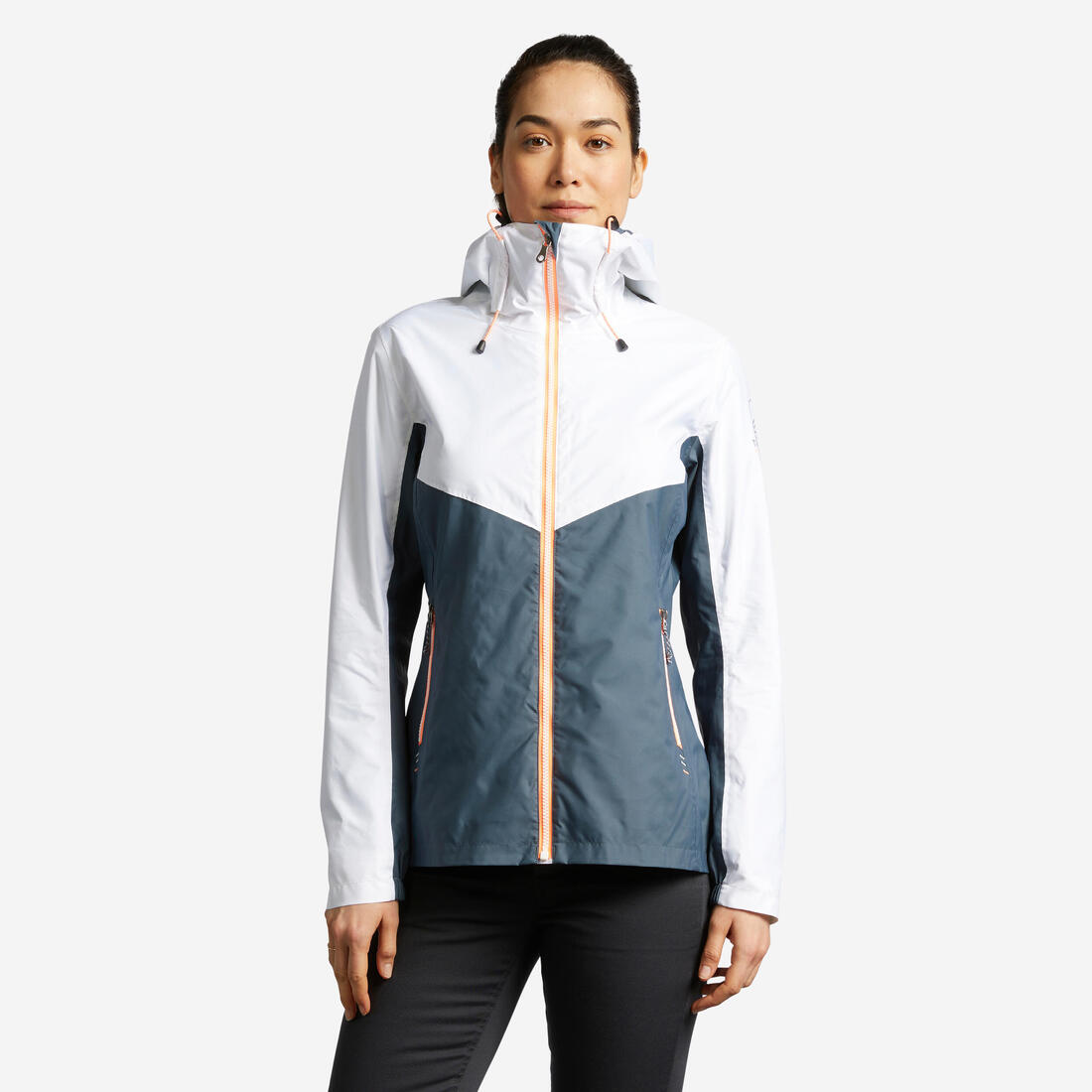 Veste imperméable de voile - veste de pluie SAILING 100 femme