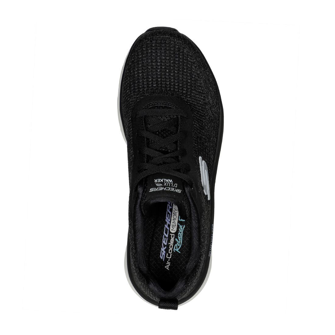 Baskets de marche sportive femme, Dlux walker daily beauty noir