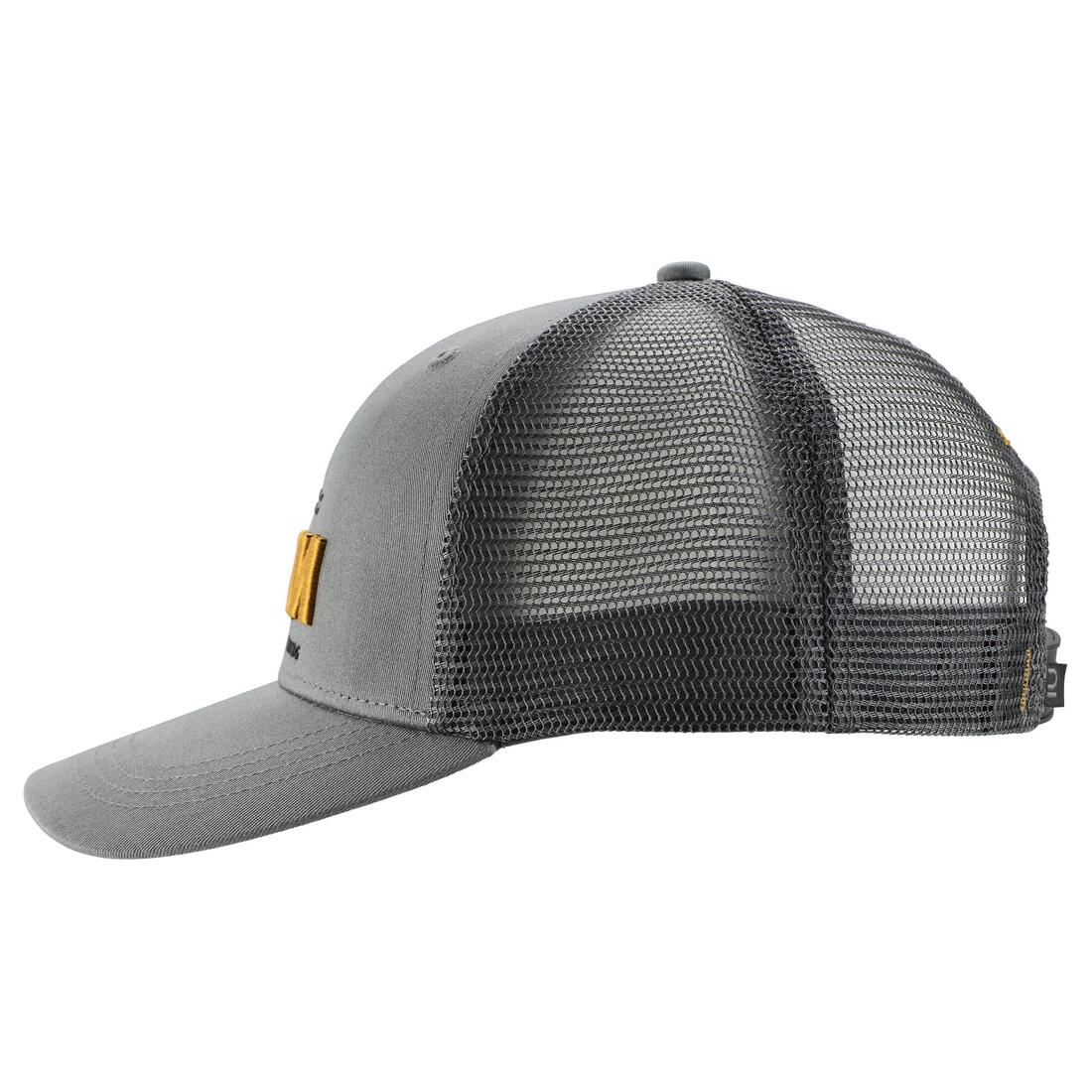 Casquette de pêche trucker snapback  - FC 500 WXM grise