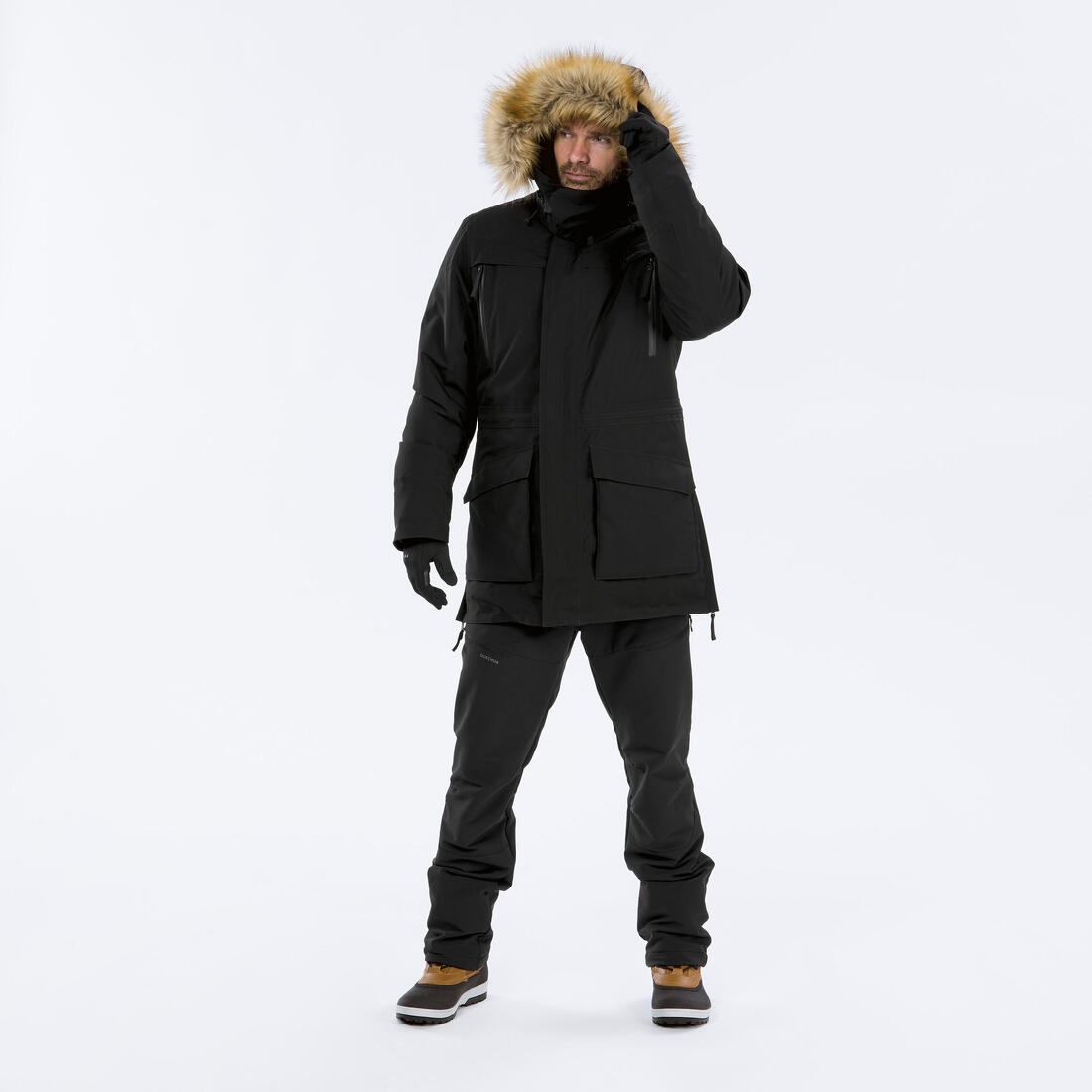 Parka hiver imperméable de randonnée - SH900 -20°C -  homme