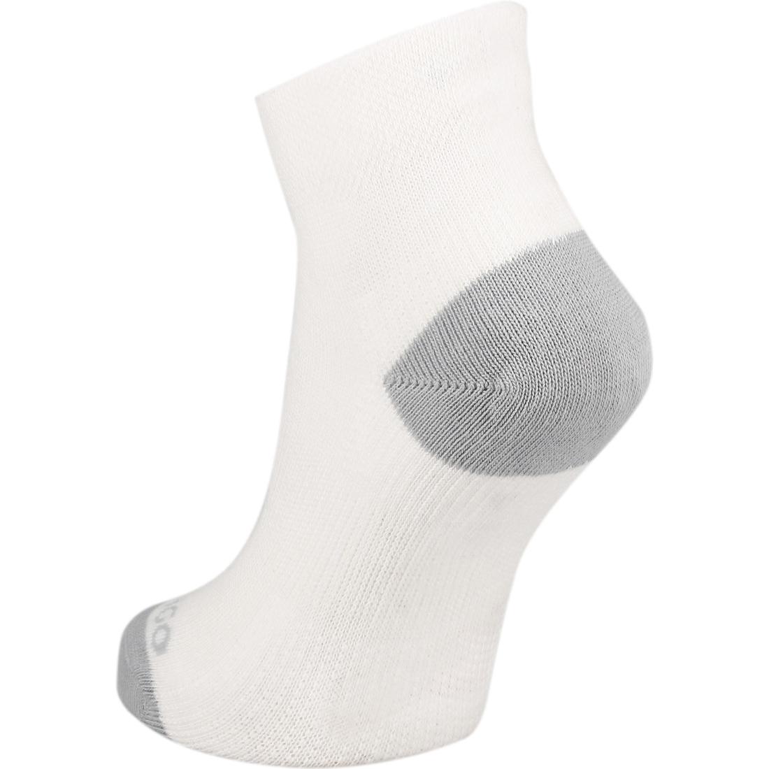 CHAUSSETTES TENNIS ENFANT MI-HAUTES ARTENGO RS 160 LOT DE 3