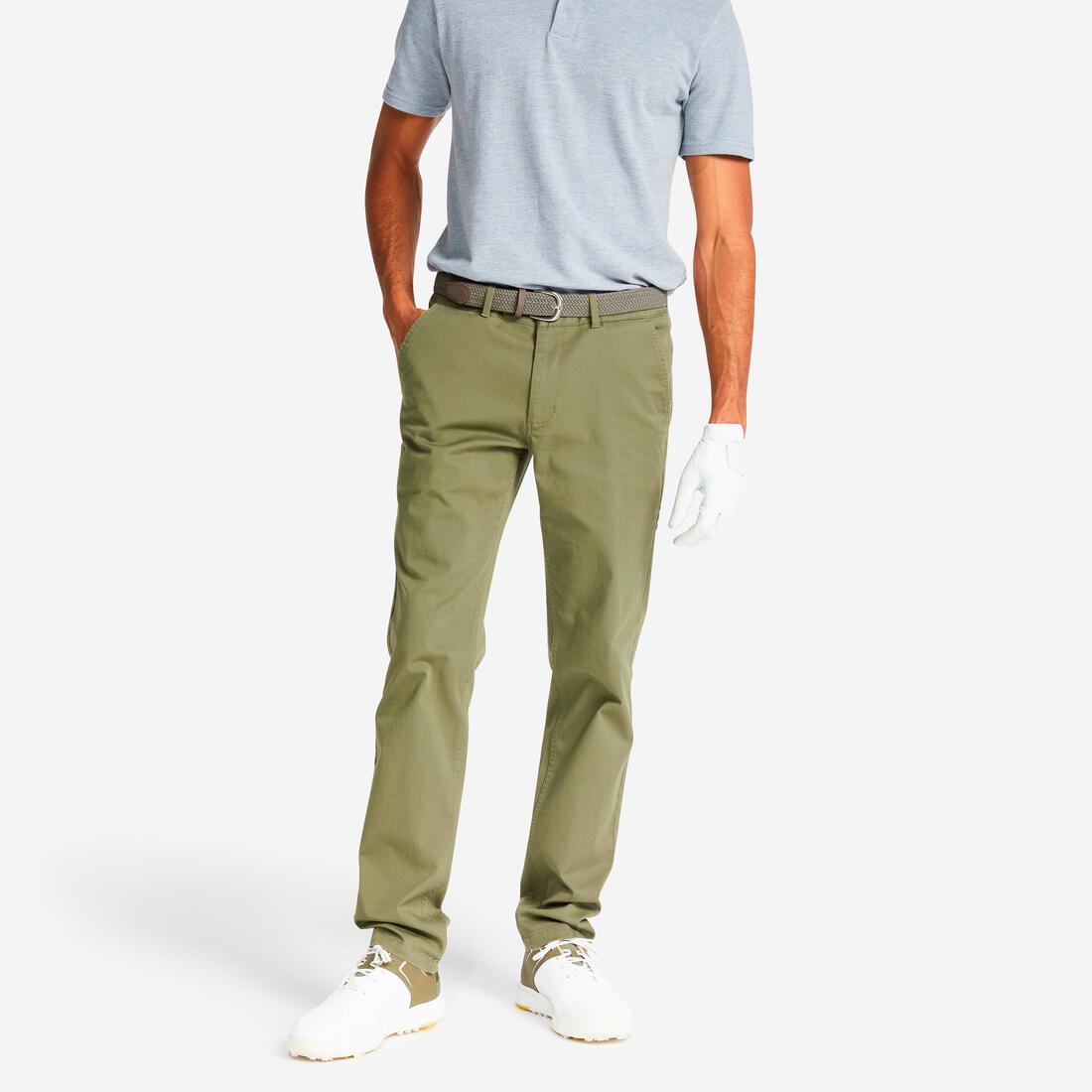 Pantalon golf Homme - MW500 rouge foncé