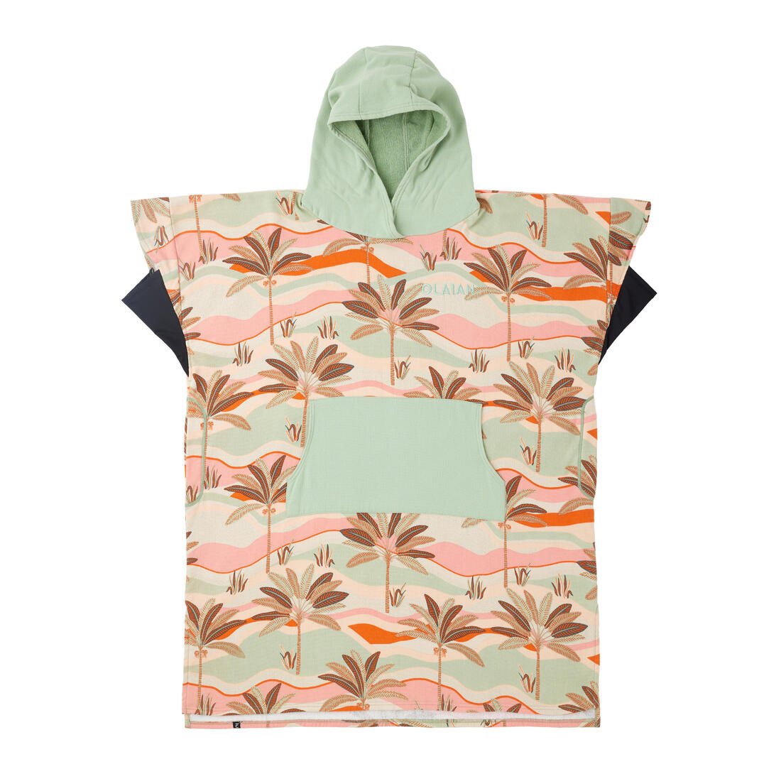 PONCHO SURF 500 ADULTE Print Flamingo