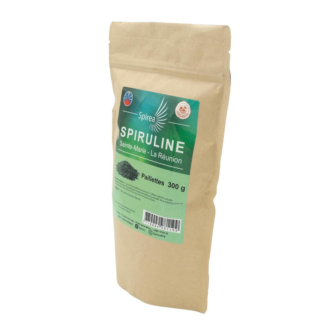 SPIREA-Spiruline 100% paillettes - 300 gr