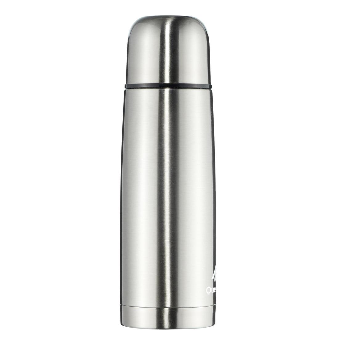 Bouteille isotherme inox 0,7L avec gobelet pour la randonnée - bleu