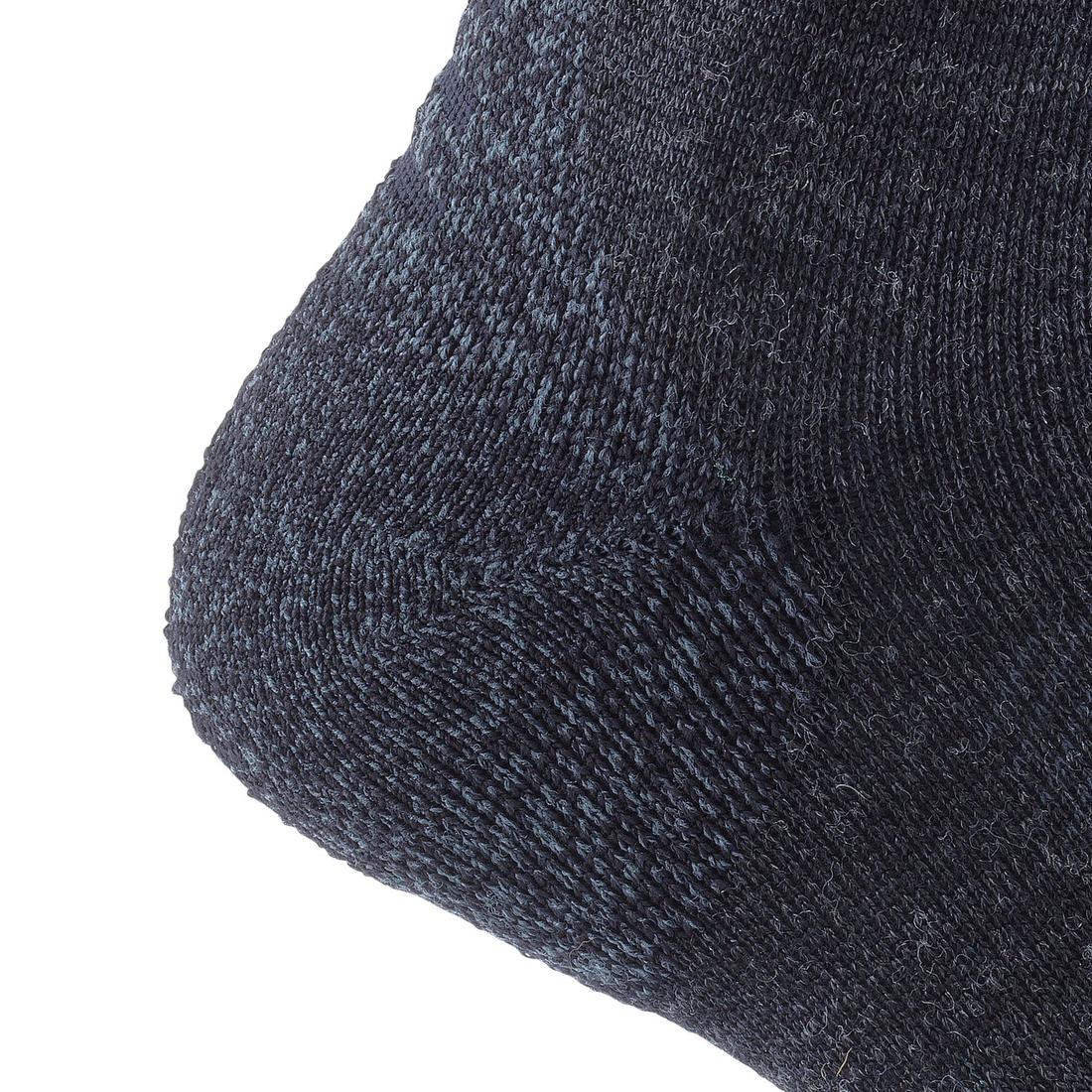 Chaussettes marche sportive/nordique WS 580 Warm noir