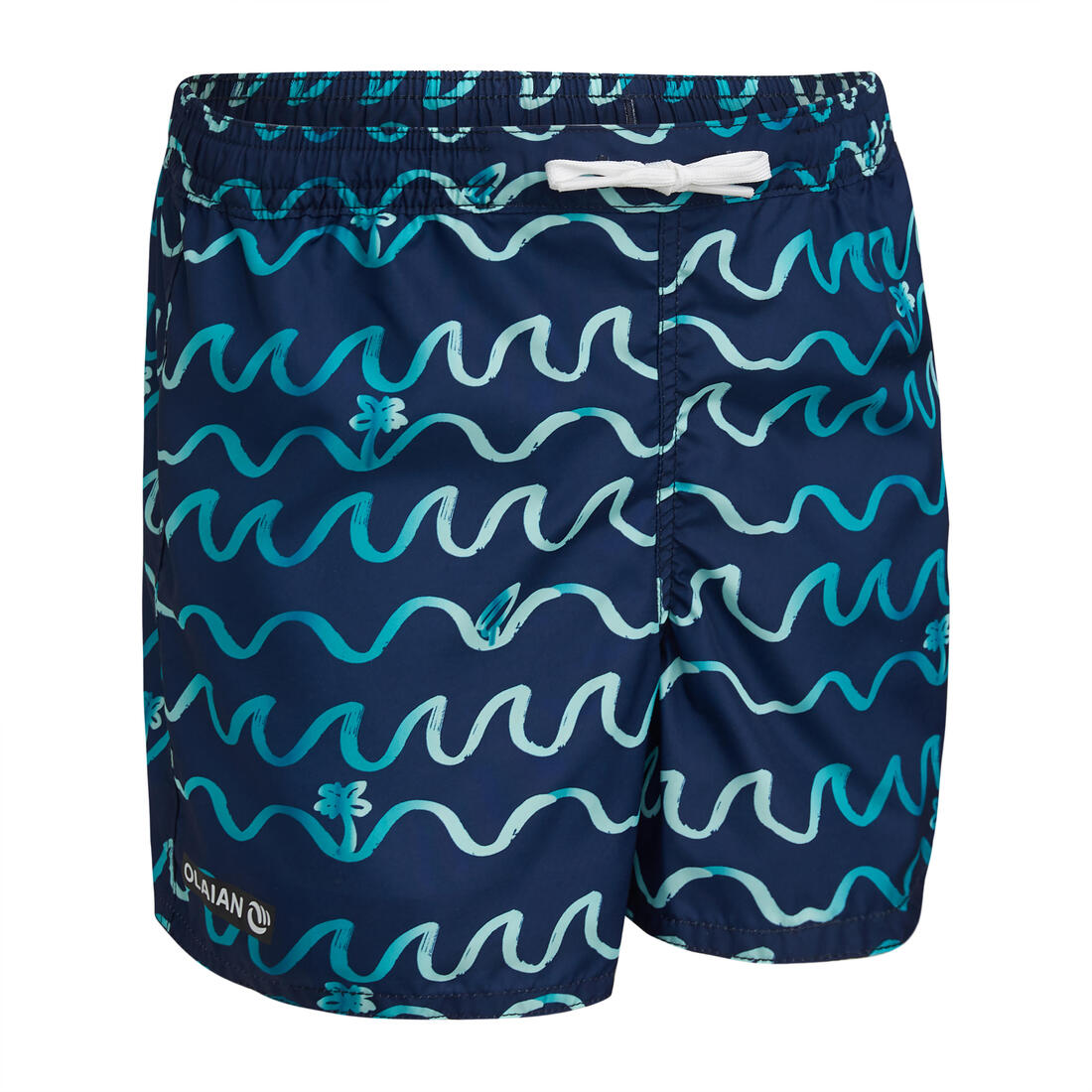 short de bain 100 Kid Rayé