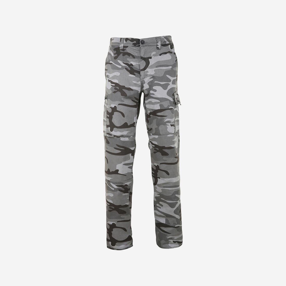 PANTALON CARGO RESISTANT STEPPE 300 CAMOUFLAGE WOODLAND