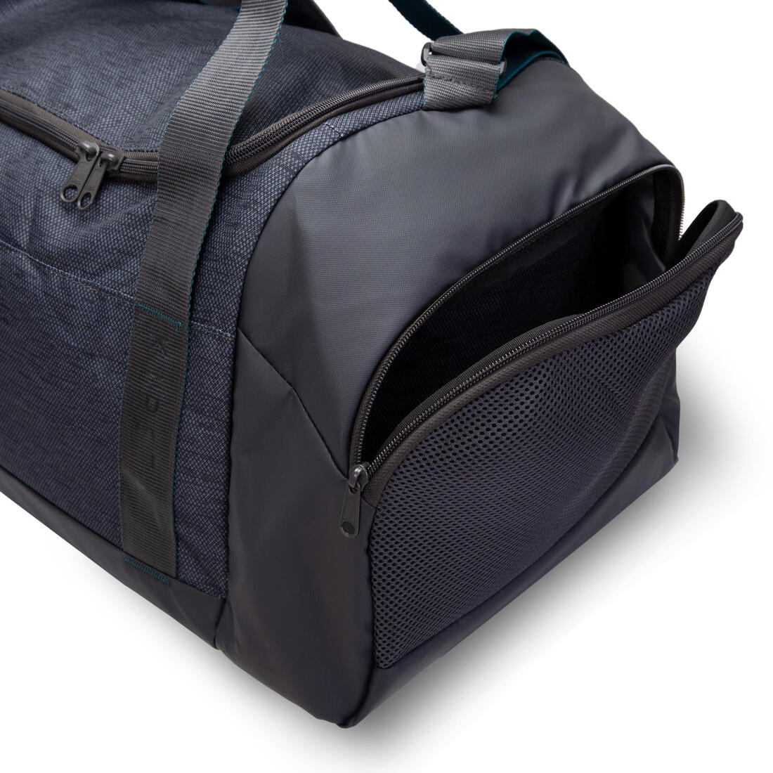 Sac de sport rigide et déperlant 55L,  noir et