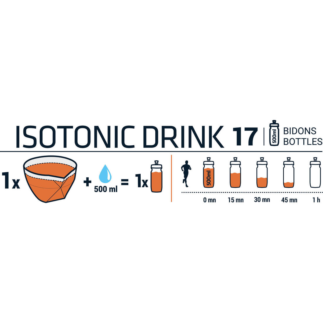 Boisson isotonique poudre ISO 650g