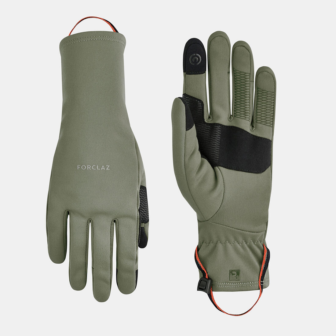 Gants tactiles et stretch de trekking montagne - MT500 marine - adulte