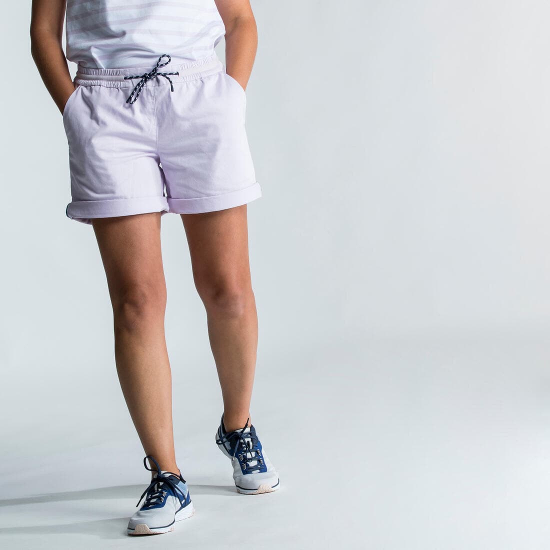 Short de voile femme SAILING 100 Navy