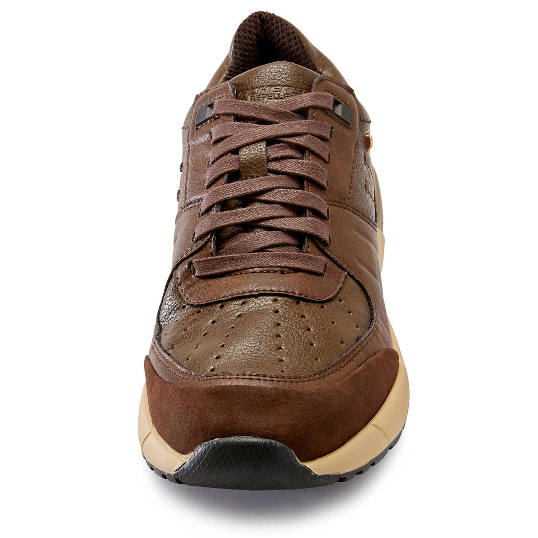 Chaussures marche urbaine homme Skechers Felano marron