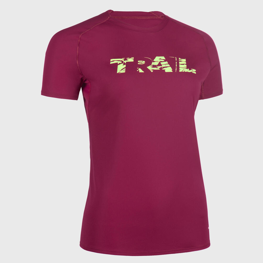 T-SHIRT DE TRAIL RUNNING MANCHES COURTES GRAPH FEMME LILA