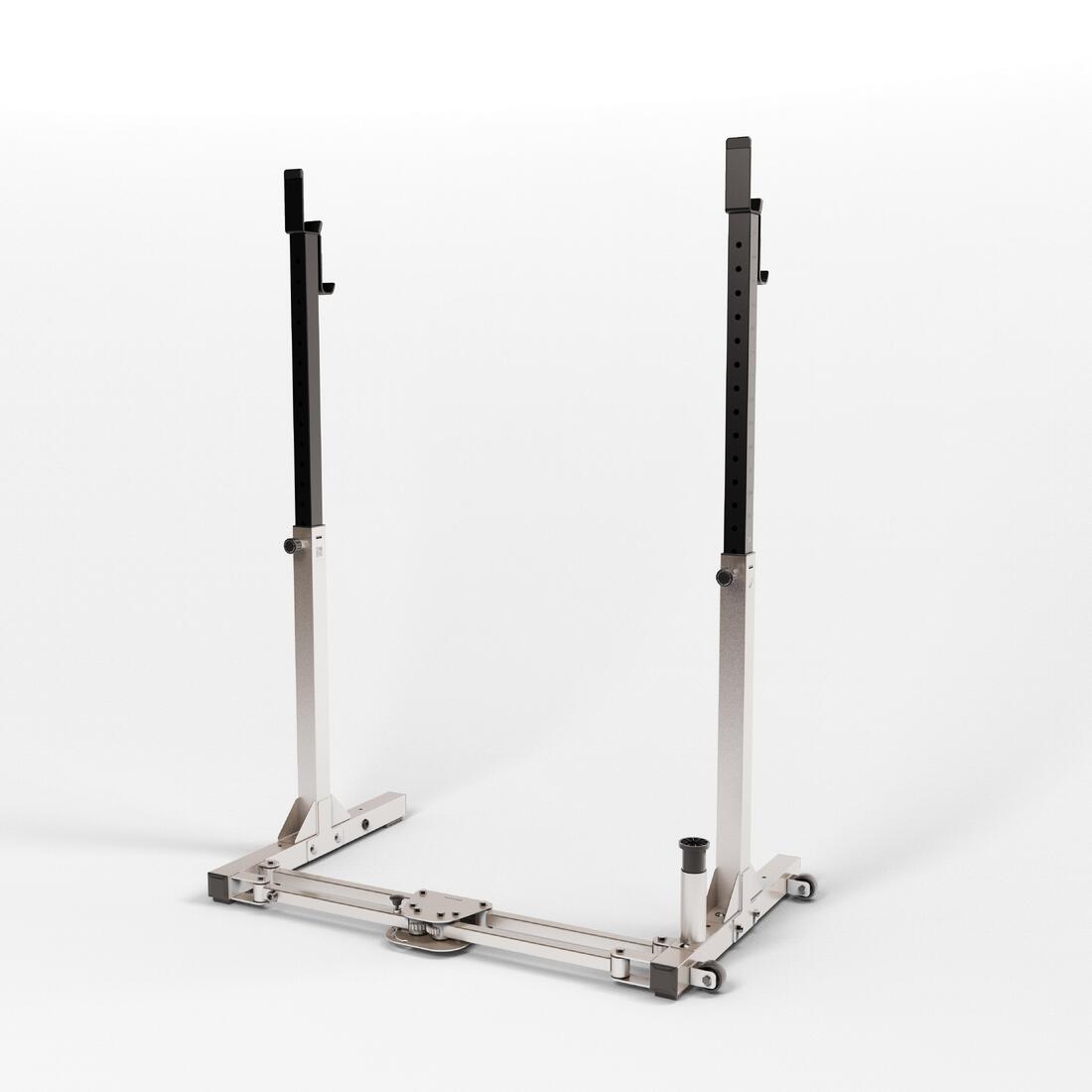 Rack de musculation 120 kg pliable en 2 sec et ultra-compact