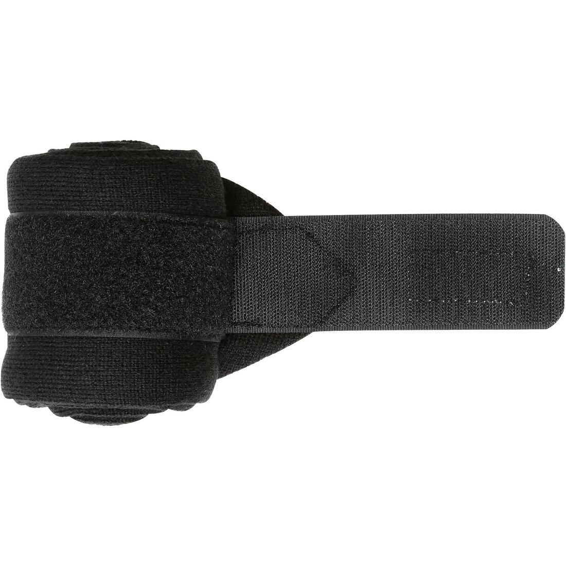 Bandes de repos équitation 3 m Cheval et Poney - noires x2