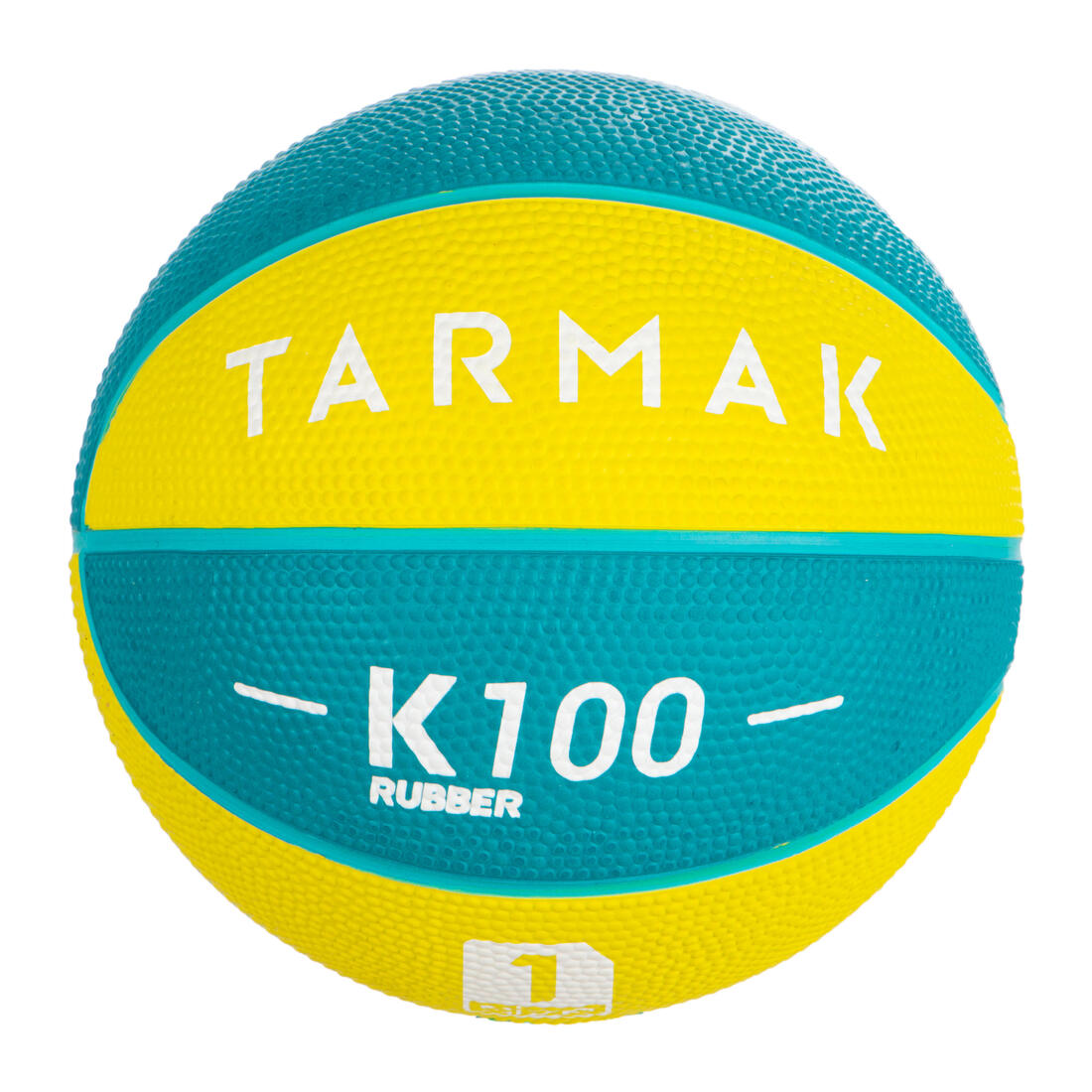 Mini ballon de basketball taille 1 Enfant - K100 Rubber