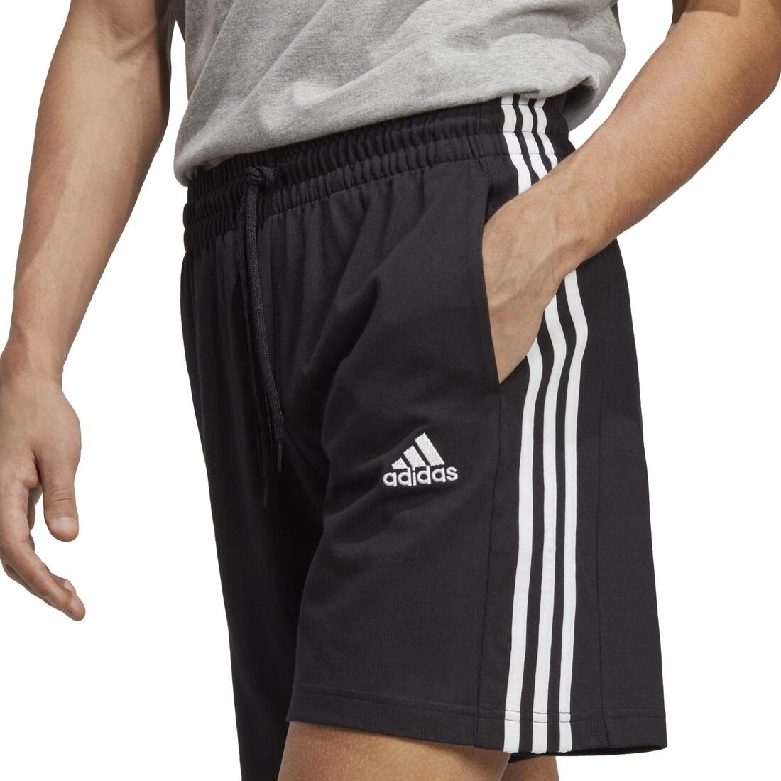 SHORT DE FITNESS ADIDAS HOMME NOIR