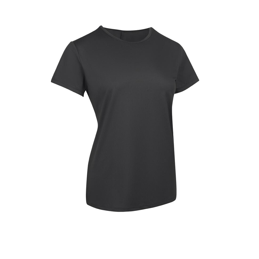 T-shirt ample lasercut cardio training femme Noir