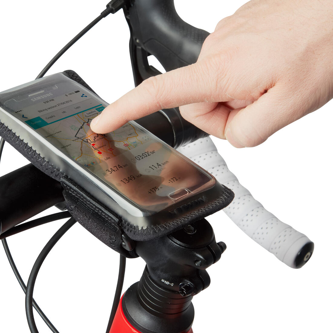 Support vélo smartphone 500