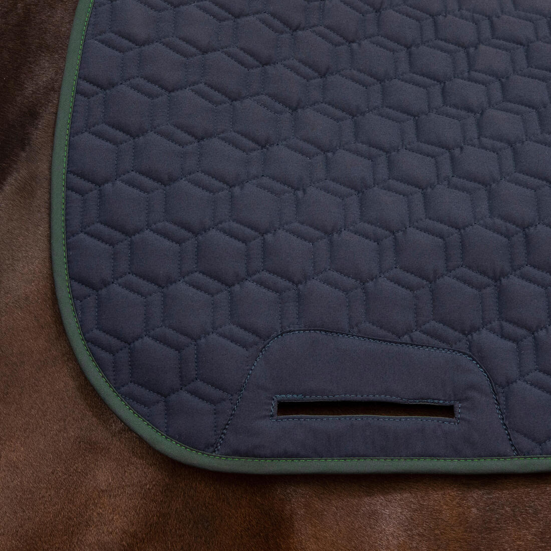 Tapis de selle équitation réversible Cheval et Poney - 500