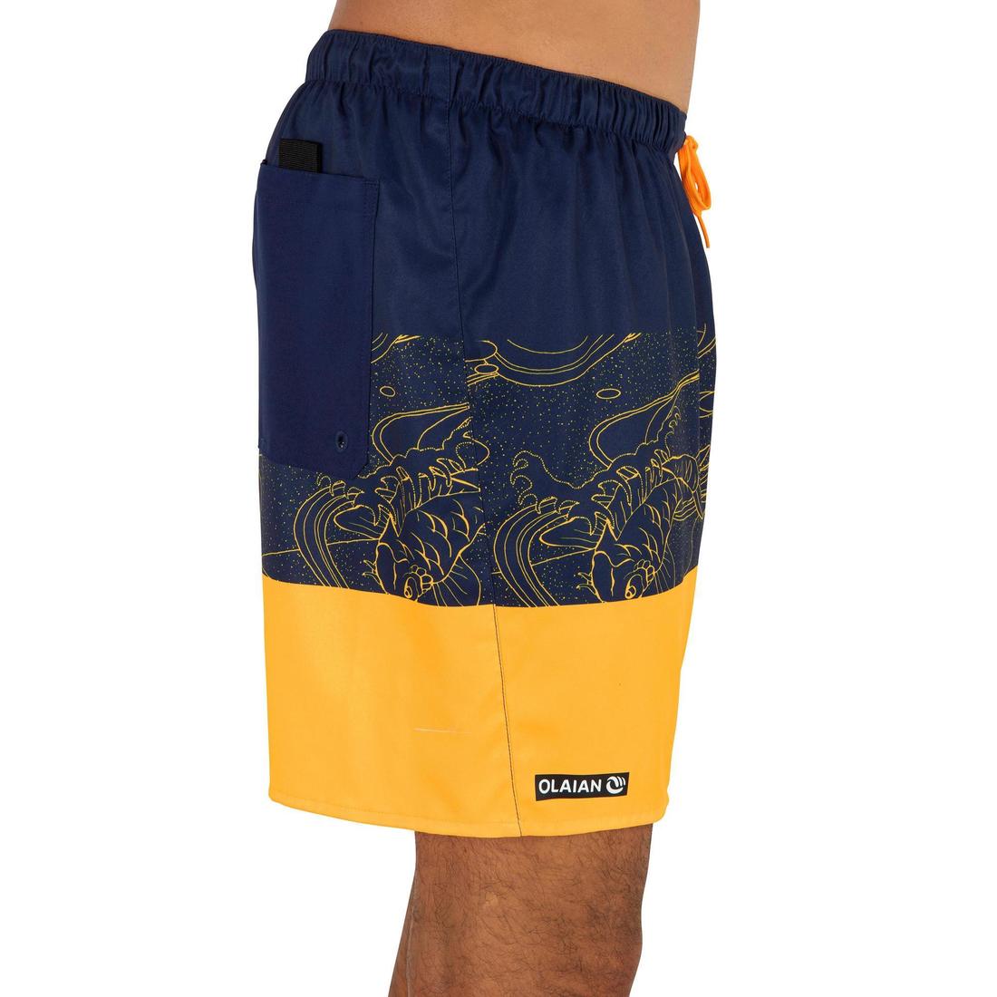 Surf boardshort court 100 Palm Black