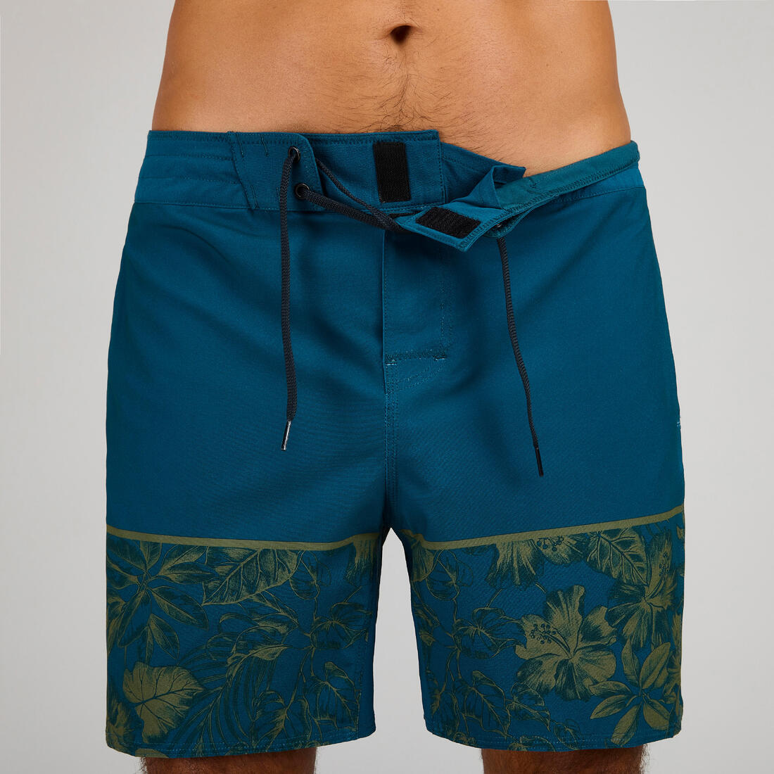 Boardshort surf 500 17" GOOD BLUE