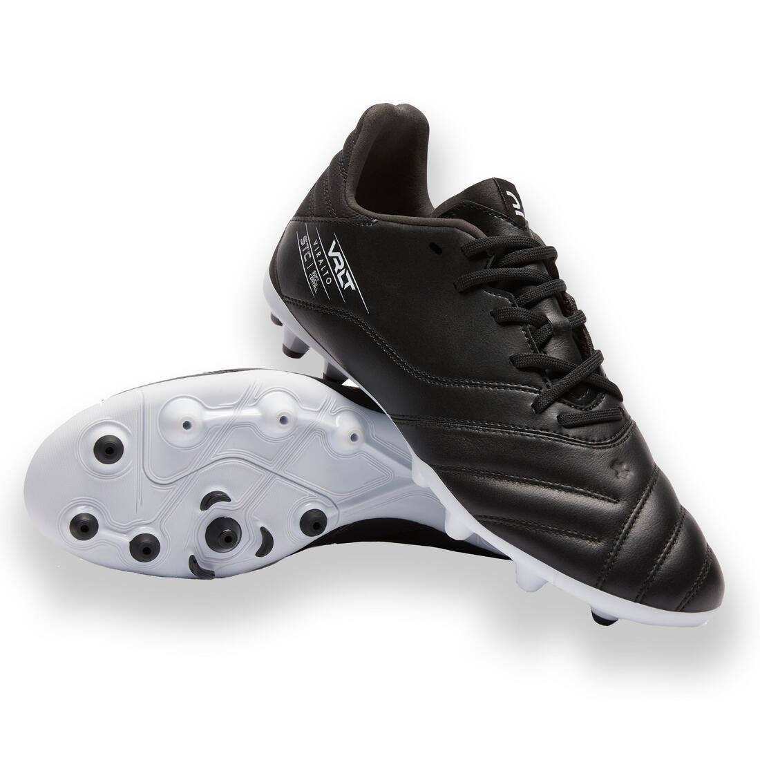 CHAUSSURES DE FOOTBALL VIRALTO II CUIR MG NOIR