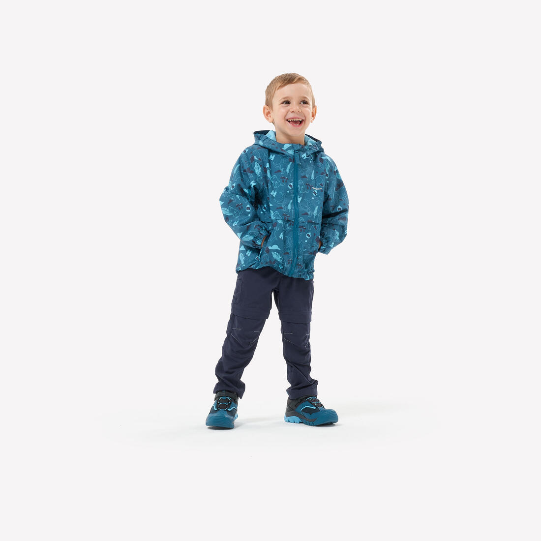 Pantalon de randonnée modulable enfant - MH500 KID 2-6 ANS