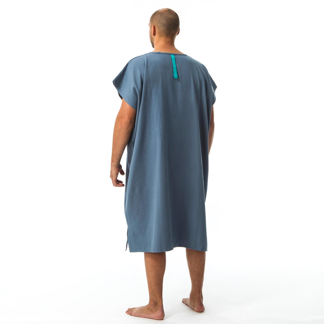 Poncho surf Adulte - 100 gris chiné