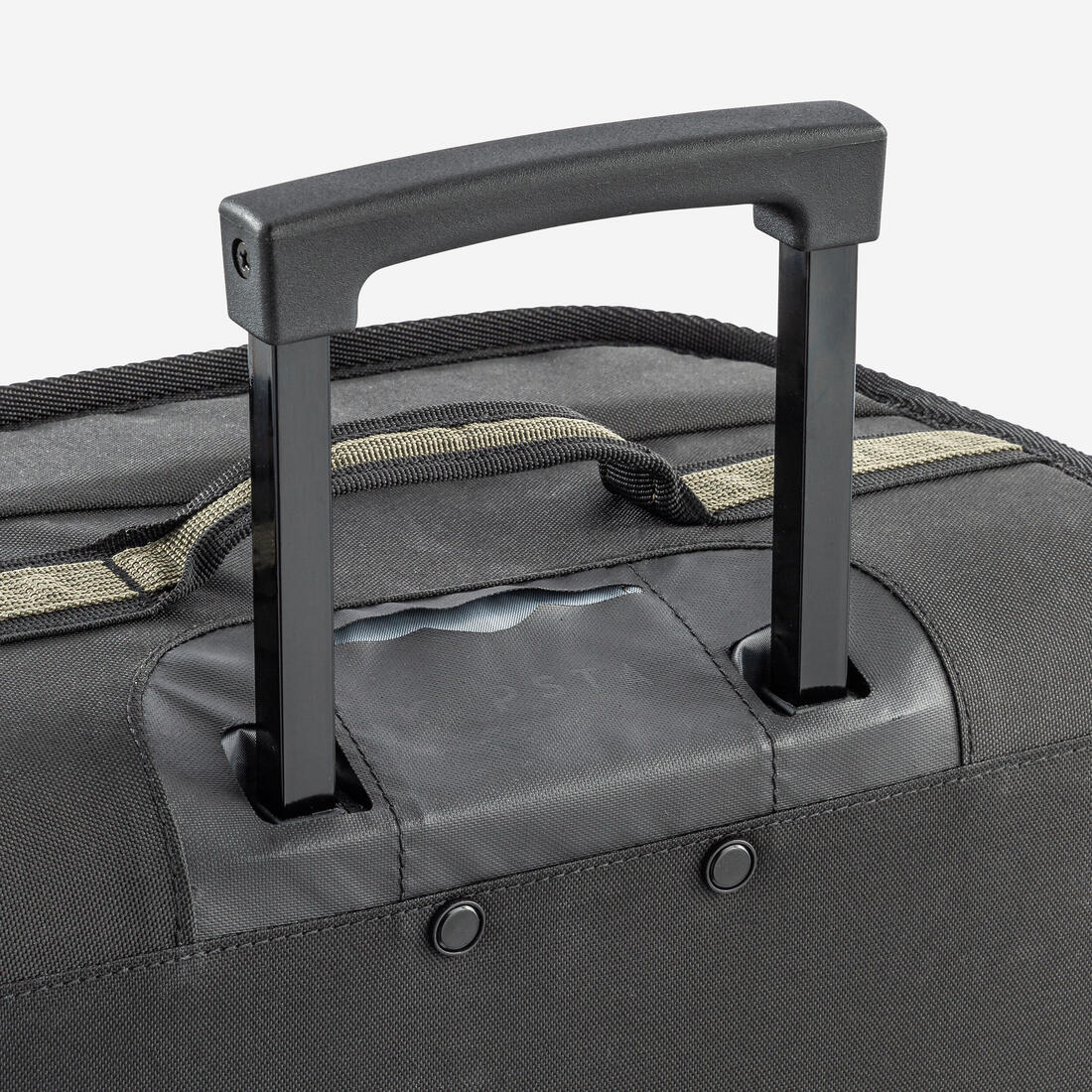 Valise 30L à roulettes - sac de voyage transport cabine - ESSENTIAL noire