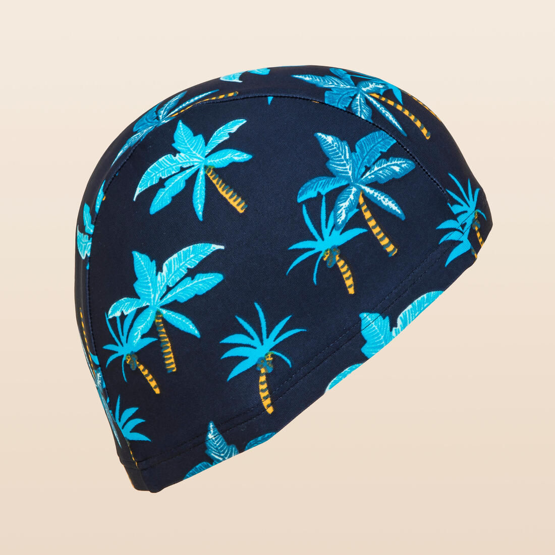 Bonnet de bain en maille - tissu imprimé - tiki