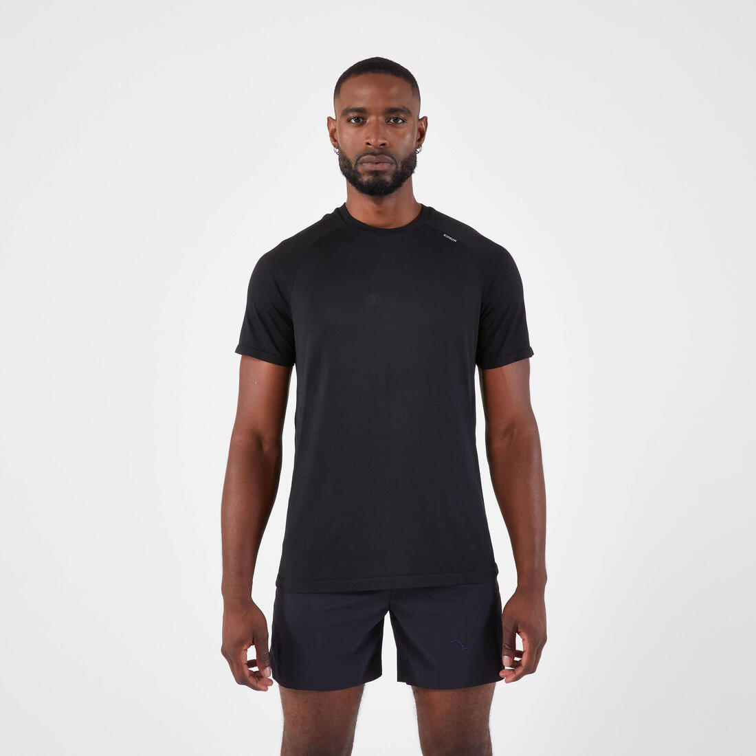 T-shirt de running sans couture homme - kiprun run 500 confort